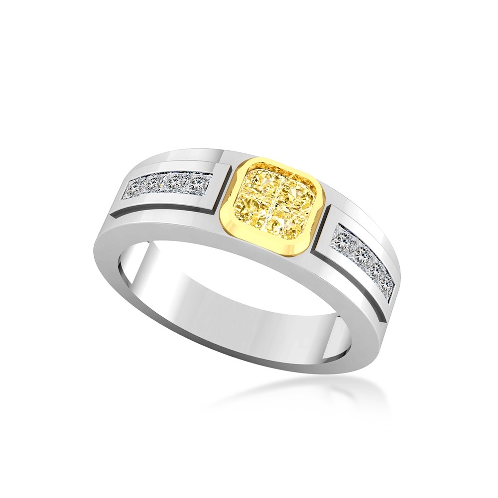 Lab Grown Diamond Platinum Men's Wedding Ring at Rs 26260 | पुरुषों की  डायमंड रिंग in Surat | ID: 14744259397