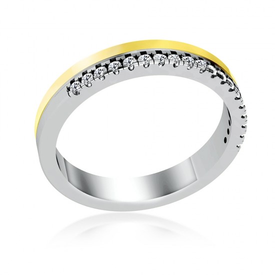 New Round White Diamond Ring for Women