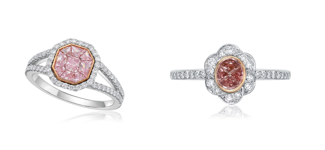 Natural Pink Diamond Jewelry